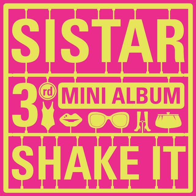 SISTAR - Shake It Album Cover