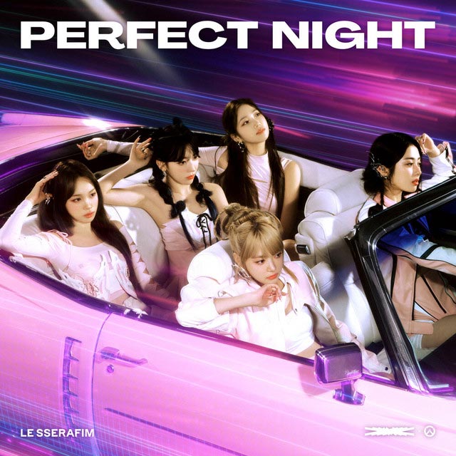 LE SSERAFIM - Perfect Night Album Cover